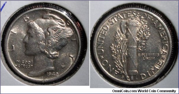 1942 s Mercury Dime