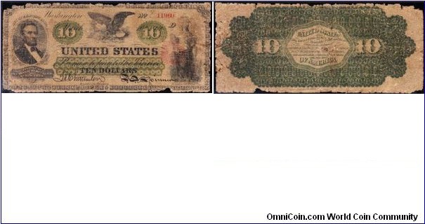 Fr.93 1862 Legal Tender Note