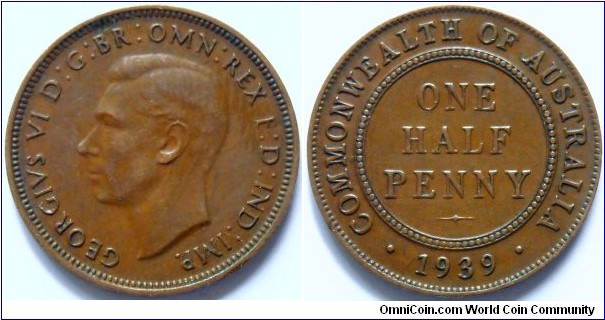 1/2 penny.
1939