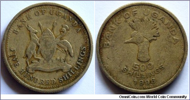 500 shillings.
1998