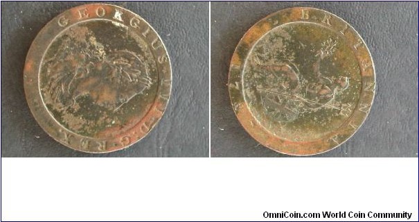 British 2 pence -Cartwheel coin