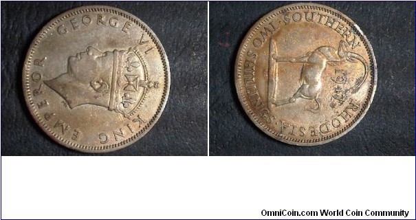 Southern Rhodesia two shillings