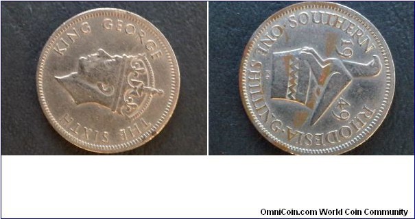 Southern Rhodesia 1 shilling