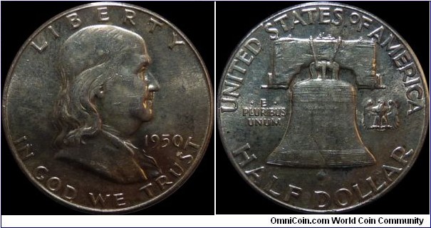 USA 50 Cents 1950