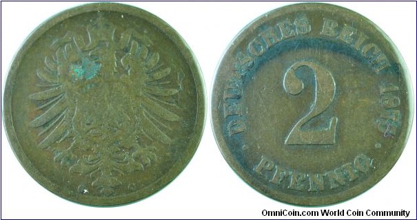 Germany(Empire)2Pfennig-km2-1875