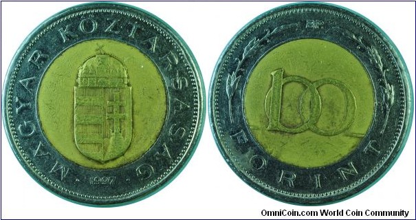 Hungary100Forint-km721-1997