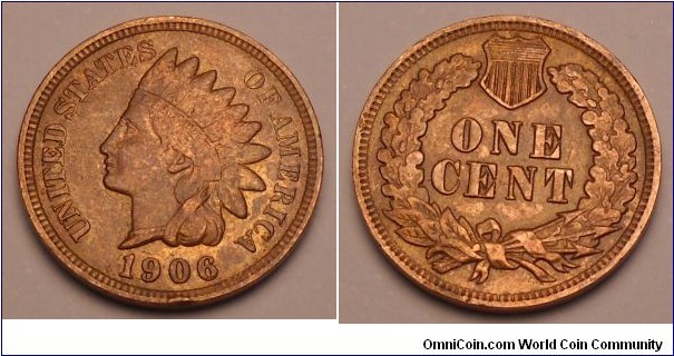 1906 Indian Cent