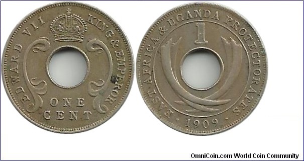 British East Africa 1 Cent 1909
