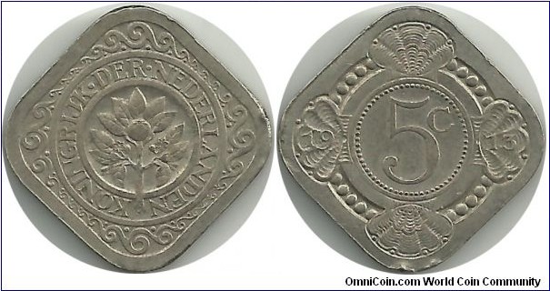 Nederland 5 Cents 1913