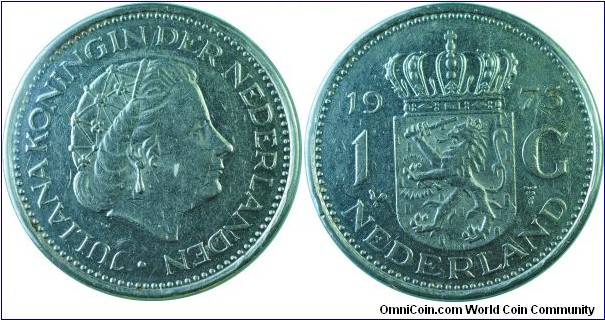 Netherlands1Gulden-km184a-1973