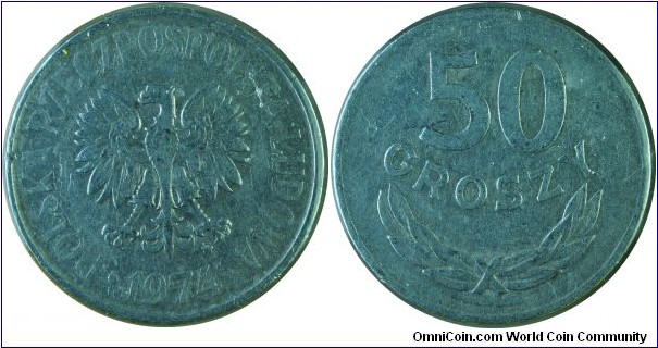 Poland50Groszy-y48.1-1974