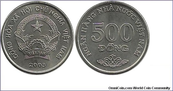 VietNam 500 Ðồng 2003