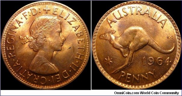 Australia Penny 1964