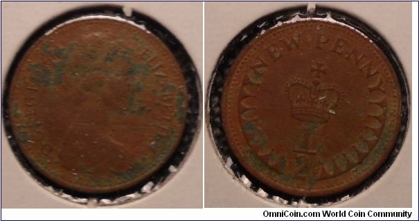 half penny-metal detector find in UK
