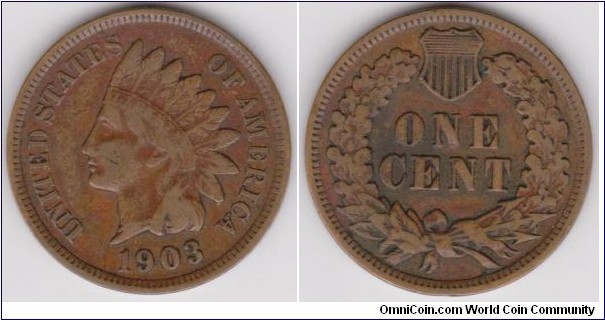 1903 Indian Head Cent