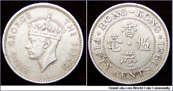 Hong Kong 50 cents