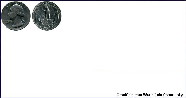 Quarter Dollar (Eagle/ Washington)
