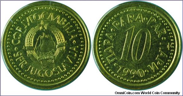 Yugoslavia10Para-km139-1990