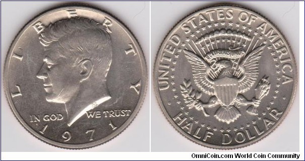 1971 Kennedy 50 Cents