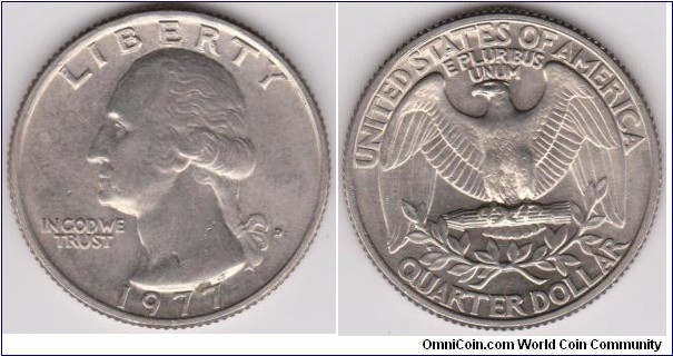 1977-D Washington Quarter 