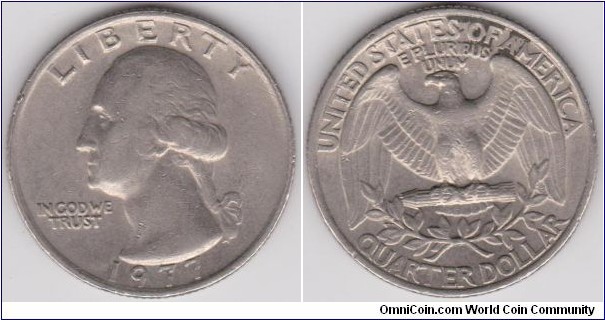 1977 Washington Quarter