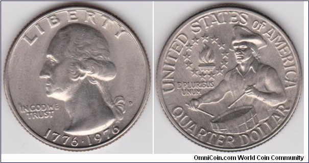 1976-D Washington Quarter