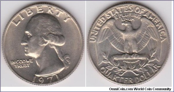 1971 Washington Quarter